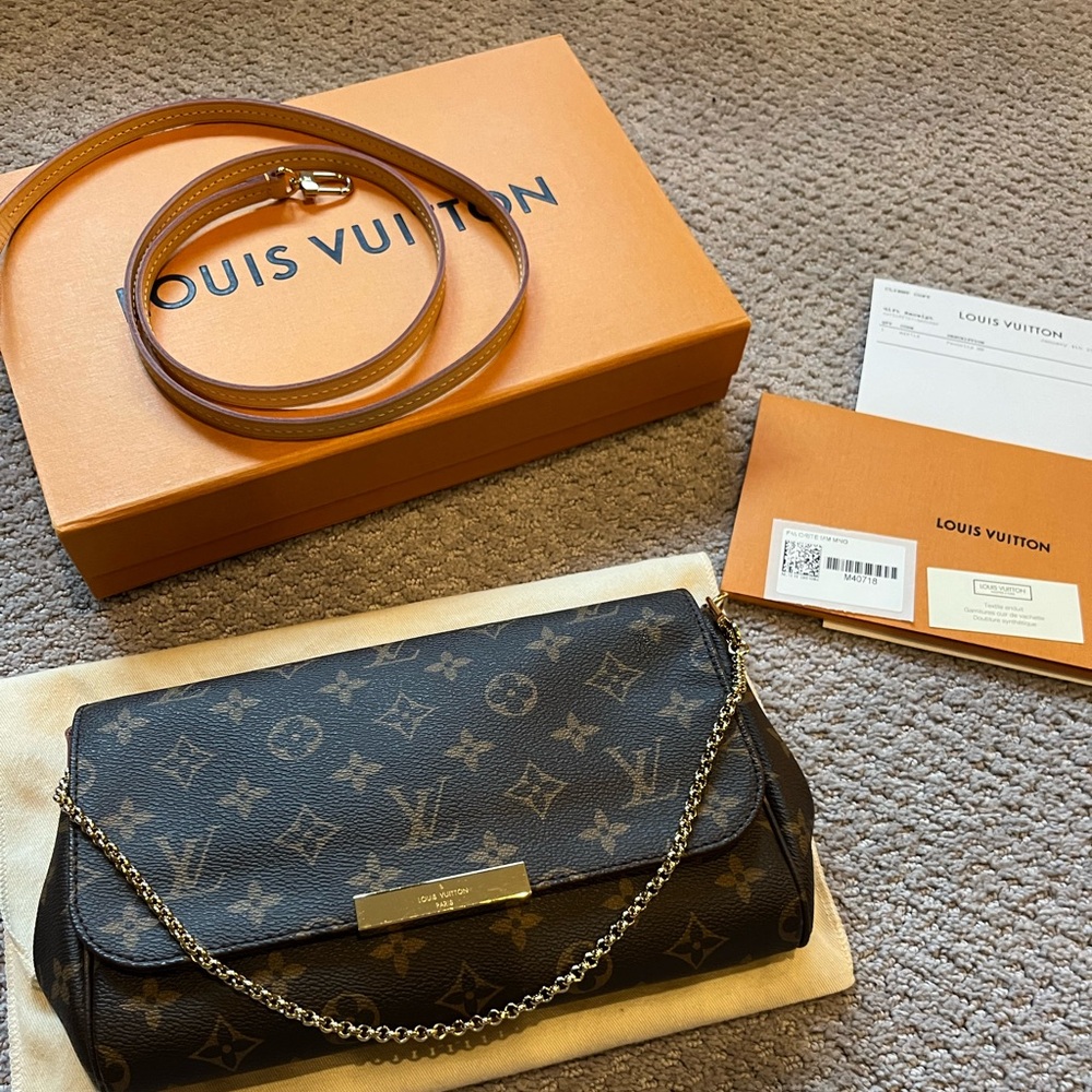 Louis Vuitton favorite mm monogram